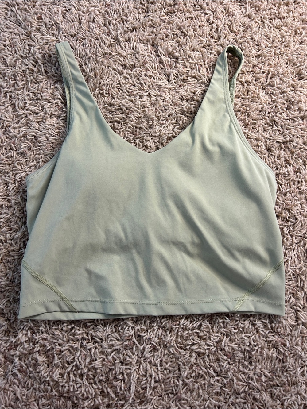 lululemon athletica Sage Green aline tank